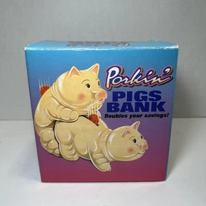 Vintage Schweine Schweine Sparschweine in Box - Bild 1 von 11