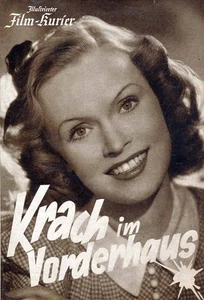 Krach im Vorderhaus - Illustr. Film-Kurier - BFK-BNK ungelocht (60/42) - Picture 1 of 1
