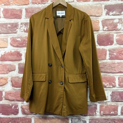 Blazer Elizabeth and James Mujer Medio Camel Marrón Carrera Chaqueta de Trabajo Foto 1 de 4