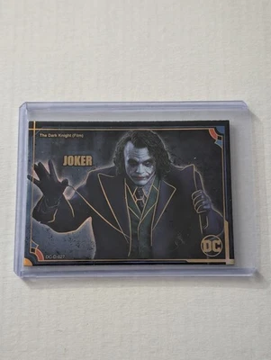 2022 DCEU Trading Card - DC-D-027 - Heath Ledger - The Joker - Image 1 of 2