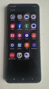 Samsung Galaxy Z Flip4 SM-F721B - 128GB - Graphite (Unlocked)  READ DESCRIPTION - Picture 1 of 2