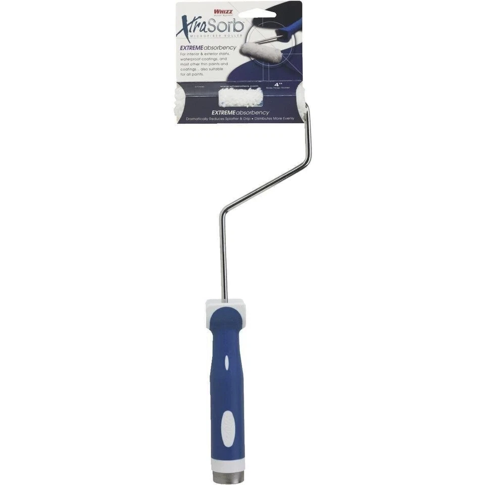 Whizz Microfiber Paint Roller Cover & Frame - Image 1 of 1