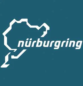NURBURGRING DECAL STICKER 4X4 AWD OFF ROAD MOTORSPORT EDM RALLY DECALS STICKER - Bild 1 von 2