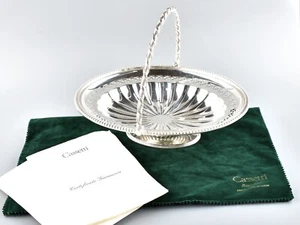 *Walker & Hall Sheffield Silver Plated Swing Handle Fruit Bread Basket - Picture 1 of 8