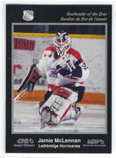 1991-92 7th Inning Sketch CHL Award Winners #16 Jamie McLennan (goalie)