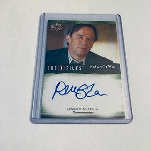 F96036  X-Files UFOs and Alien Edition Paranormal Autograph Trading Card Dwight 