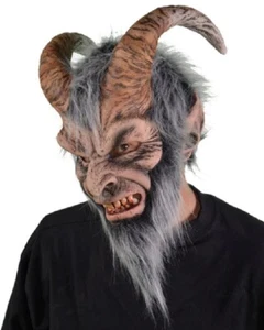 Zagone Studios Krampusmaske mit Hörnern UK LAGER - Bild 1 von 2