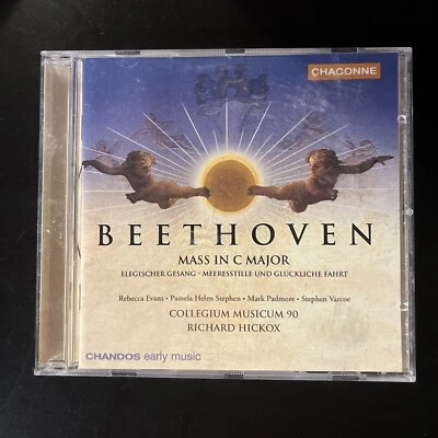 BEETHOVEN: MASS IN C MAJOR - Hickox - Chandos Early Music - Excellent Foto 1 de 3
