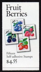 BK275A 33c Fruit Berries booklet MNH - Picture 1 of 1