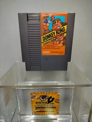 Donkey Kong Classics (Nintendo NES, 1988) AS-IS UNTESTED  - Image 1 of 4