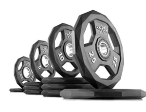 XMark Olympic Weight Plates Sets 2.5 lb 5 lb 10 lb 25 lb Total 115 lb Set - Picture 1 of 3