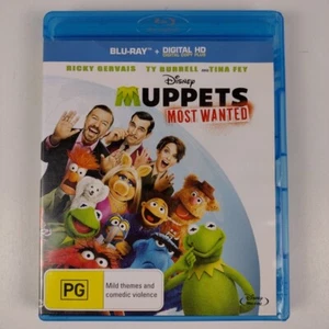 The Muppets Most Wanted Blu-ray 2014 Region B - Picture 1 of 2