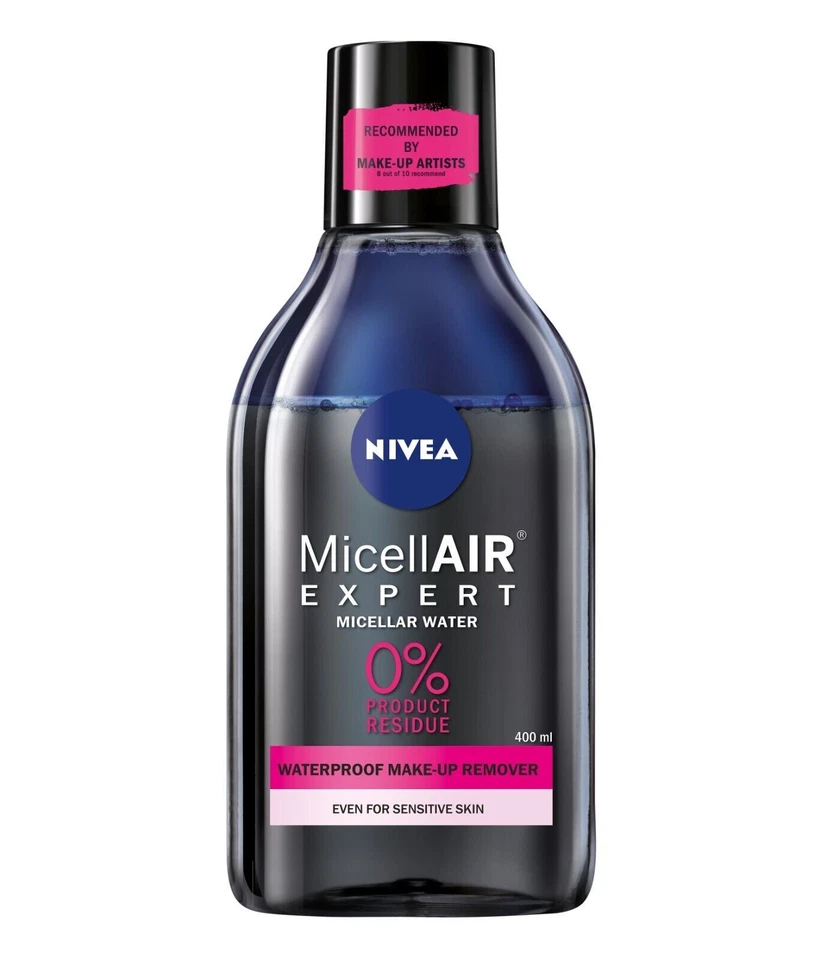 Nivea MicellAir Expert Micellar Water Waterproof Make-Up Remover Volume 400 ml - Bild 1 von 1