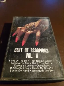 Best of The Scorpions ol 2 Cassette Tape - Picture 1 of 3