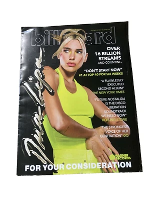 Rare Billboard Magazine Sept 2020/2021 grammy preview/ Lady gaga star is reborn Foto 1 de 4