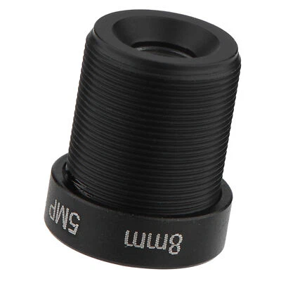 5MP 8mm CCTV Lens IP Camera Lens High Quality Lightweight For M12*0.5 CCTV - Image 1 of 4