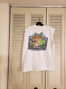 Vintage 90s Hard Rock Cafe Orlando Herren XL Grafik Heavy Tee Muskelshirt LESEN! - Bild 1 von 6