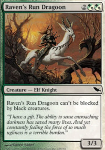 Shadowmoor - Raven's Run Dragoon - Foil - Image 1 of 1