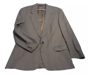 Austin Reed London England Blazer Sport Coat Jacket 43L Wool Brown Jacket USA - Picture 1 of 17