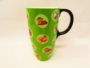 Holiday Dog Latte Becher von Cypress Home grün mit verschiedenen Hunden b336 - Bild 1 von 2