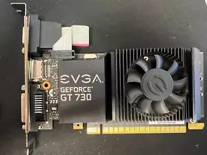 EVGA GeForce GT 730, 02G-P3-3732-KR, 2GB GDDR5 Graphics Card - Picture 1 of 2