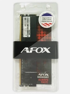 AFOX DDR4 8GB 3200MHZ CHIP MIKRONOWY CL16 XMP2 AFLD48PH1C - Zdjęcie 1 z 1