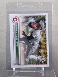 2022 Topps Holiday Konnor Pilkington Rookie Card #HW124 Cleveland Guardians - Picture 1 of 2