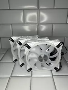 Corsair QL120 RGB 120 mm Kühlkoffer-Lüfter - 3er-Pack - WEISS - Bild 1 von 1
