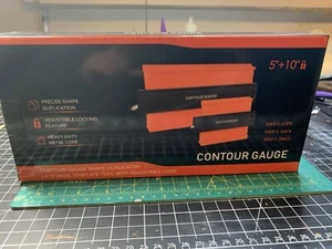 Contour Gauge 5”+10” Shape Duplicator varsk with Lock Heavy Duty Metal Core - Picture 1 of 3