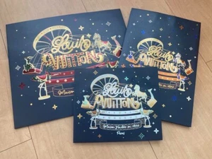 Set of 3- LOUIS VUITTON Authentic Multicolor Limited Edition Paper Shopping Bags - Picture 1 of 2