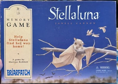 1993 Briarpatch Stellaluna Memory Game by Janell Cannon COMPLETE - Image 1 of 4