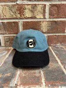 New Nike Soccer Youth Baseball Snapback Vintage Aqua Cap Hat White Tag 90s - Picture 1 of 10