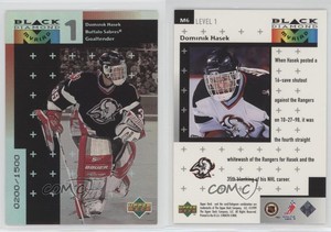 1998-99 Upper Deck Black Diamond Myriad /1500 Dominik Hasek #M6 HOF