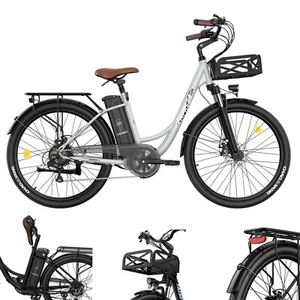 FAFREES 26 Zoll 20,3AH Damenfahrrad eBike Elektrofahrrad 250W e Fahrrad Shimano - Bild 1 von 19