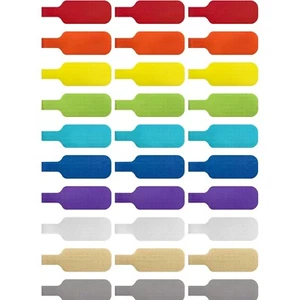Versatile Medium Cable Labels - 30 Pack of Write-On Tags Without Residue - Afbeelding 1 van 8