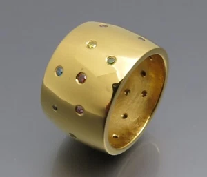 REIF-DESIGN - SCHICKER BREITER DIAMANT STERNENHIMMEL - AUS EIGENER GOLDSCHMIEDE - Bild 1 von 8