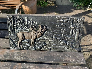 Alte Ofenplatte Eisenguss - Bild 1 von 4