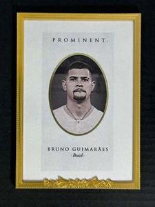2024 Futera Único Nostalgia Marco Dorado Prominente Bruno Guimaraes 11/14 - Imagen 1 de 2