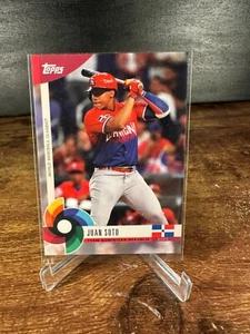 2023 Topps World Baseball Classic Global Stars Juan Soto   #1 Team D.R. - Foto 1 di 2