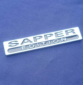 Sapper Edición Especial - Cromo ABS 3D Automóvil/Coche/Camión/Calcomanía/Logo - Imagen 1 de 7