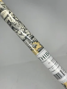 Vintage Thibaut Retired Wallpaper Sealed #839T9565 Double Roll Yellow Farm HTF! - Picture 1 of 24