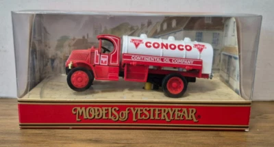 Y 23 B 1930 MACK AC TANKWAGEN Models of Yesteryear Matchbox CONOCO in N Box - Bild 1 von 2