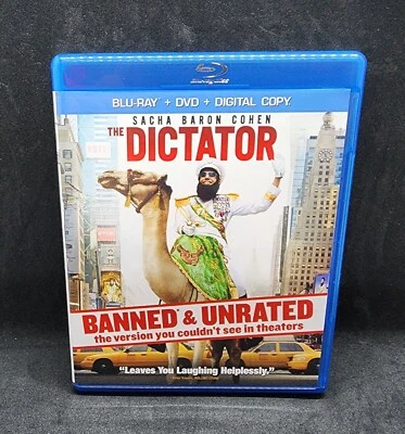 The Dictator | Blu-ray + DVD + Digital Copy (Banned & Unrated, Blu-ray, 2012) - Image 1 of 2