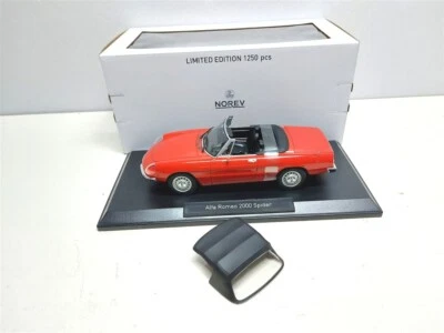 Alfa Romeo 2000 Spider Rosso del 1978 - 1/18 Norev Limited Ed. 1250 pcs - Immagine 1 di 4