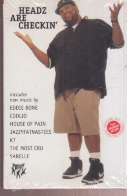 headz are checkin' cassette new promo eddie bone coolio house of pain sabelle - Image 1 of 2