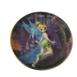 Walt Disney World Tinker Bell 3D Mini Collectible Plate Happiest Celebration - Picture 1 of 4