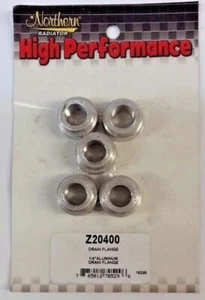Pk/5 Northern Radiator Z20400 High Performance 1/4" NPT Aluminum Drain Flange - Picture 1 of 1