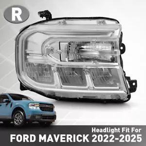 For 2022 2023 2024 2025 Ford Maverick w/o LED DRL LED Headlight Right Passenger - Picture 1 of 2