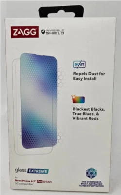 ZAGG Glass Extreme Screen Protector for Apple iPhone 14 Pro Max (6.7") - Image 1 of 2