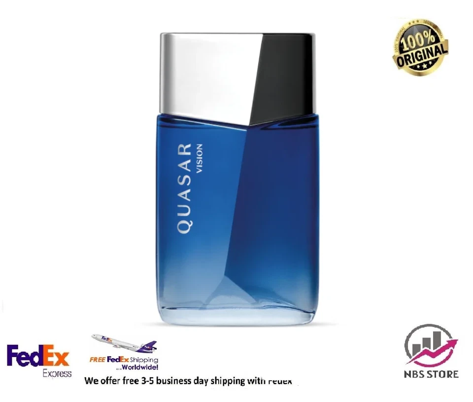 O Boticário - Quasar Vision Deodorant Cologne For Men - 100ml - Bild 1 von 1